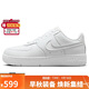 耐克NIKE女休閑板鞋空軍一號 AIR FORCE 1運動(dòng)鞋FJ7409-100白色39