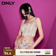 ONLY夏季時(shí)尚百搭修身顯瘦短款牛仔吊帶T恤女|124170001 A19 白堊粉色 M 165/84A