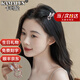 卡瑪倫（KAMALUN）2025新款兔子發(fā)夾女劉海側邊夾輕奢可愛(ài)精致發(fā)卡鴨嘴夾頭飾送女友 粉色兔子發(fā)夾（不刻字）