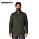 巴塔哥尼亞（Patagonia）男士針織防風(fēng)保暖拉鏈夾克抓絨衣潮流開(kāi)衫 Better Sweater 25528 SODG  針織面料摩擦易起球 M 175/180(CM)  69/79(KG)