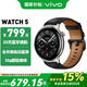 vivoWATCH5運動(dòng)智能手表藍牙通話(huà)血氧檢測長(cháng)續航男女通用送禮物 【藍牙版】精鋼真皮表帶-不銹鋼 官方標配-46mm