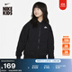 耐克大童超寬松加絨連帽衫冬季男女童NIKE CLUB FLEECE FD2931 010黑/白 155 XL