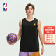 NBA官方歐文 東契奇 庫里 詹姆斯球隊文化系列男女同款潮流運動(dòng)背心 湖人-詹姆斯 XL
