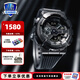 卡西歐（CASIO）G-SHOCK 卡西歐黑武士 明星同款 時(shí)尚運動(dòng)男表 防水防震手表 GM-110BB-1APR