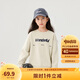 巴拉巴拉童裝兒童衛(wèi)衣男童2024秋冬裝女童落肩百搭學(xué)院風(fēng)上衣208424121210