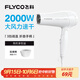 飛科（FLYCO）電吹風(fēng)機家用發(fā)廊大功率2000W速干恒溫便攜可折疊白色FH6232