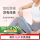 Keep狼牙棒按摩棒滾輪軸細小腿肌肉筋膜放松深度瑯琊全身按摩器 藍色