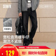 森馬（Semir）森柔牛仔丨牛仔褲男寬松直筒褲復古街頭2025冬季長(cháng)褲109725124110