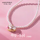 天使之淚淡水珍珠項鏈小木馬樂(lè )園小米珠baby珠鎖骨鏈多巴胺送女友馬年限定 【仲夏木馬】