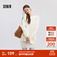 森馬（Semir）毛衣女冬季oversize小狗提花圓領(lǐng)軟糯毛衫慵懶風(fēng)溫柔甜美上衣 白色調00311 M