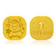 領(lǐng)豐金足金9999十二星座金豆子黃金投資金豆豆收藏精美生日送人禮物鴻運 金牛座-1g/個(gè)