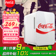 可口可樂(lè )（Coca-Cola）車(chē)載冰箱20L小冰箱學(xué)生宿舍辦公室迷你冰箱便攜式冷藏加熱小冰箱