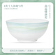 NINE CRANES碗碟套裝家用米飯碗面碗菜盤(pán)魚(yú)盤(pán)景德鎮餐具星河漫川DIY 8英寸大湯碗