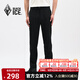 黑冰25新款男款休閑戶(hù)外徒步登山褲 防潑水耐磨彈力軟殼長(cháng)褲 F2614MJ 黑色 XL