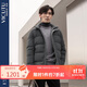 威可多（VICUTU）羽絨服深色時(shí)尚商務(wù)鵝絨服VBS22472272 灰藍 180/100B 