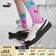 彪馬（PUMA）【厚底鞋】復古增高花瓣鞋女新款休閑板鞋PLATFORM397250 米白色-黑色-古銅色-01 37