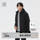 KOLON SPORT/可隆抓絨三合一夾克 男子防水防風(fēng)透濕Polartec戶(hù)外沖鋒衣 LHJK5WNT19-BK 黑色 XL 180/100A