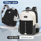 迪士尼書(shū)包小學(xué)生男生1-3年級減負減壓輕便雙肩包兒童護脊書(shū)包女生 SM12081  黑色大號4-6年級
