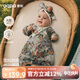 aqpa[林深時(shí)見(jiàn)鹿]愛(ài)帕新生嬰兒春秋寶寶連體哈衣 林深時(shí)見(jiàn)鹿 66cm