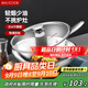 美廚（maxcook）304不銹鋼炒鍋 帶蓋鍋具34cm 三層鋼鍋 電磁爐燃氣爐通用MCC7904