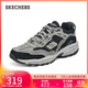 斯凱奇（Skechers）男戶(hù)外老爹鞋復古潮流厚底舒適百搭加絨運動(dòng)休閑鞋一腳蹬237125