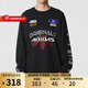 Adidas阿迪達斯 三葉草 2025秋男賽車(chē)風(fēng)透氣舒適運動(dòng)休閑純棉長(cháng)袖T恤 KH1199 L