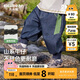 齊齊熊[防褪色軟牛仔褲]齊齊熊男童休閑褲春秋款2024新款男寶寶褲子兒童