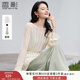 香影吊帶連衣裙兩件套女2025夏秋新款針織罩衫長(cháng)裙輕熟風(fēng)氣質(zhì)套裝 軍綠 XL 170/92A/125-140斤