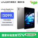 vivo Pad5 Pro平板 藍晶x天璣9400旗艦芯 13英寸原彩護眼屏 PC級輕辦公平板電腦 【標準版】寒星灰 12GB+256GB