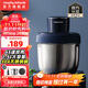 摩飛電器（Morphyrichards） 絞肉機家用不銹鋼絞餡機多功能搗蒜電動(dòng)嬰兒輔食機料理機套娃式攪拌機 MR9408輕奢藍【單碗】 1.5L