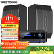 威斯?。╓ESTDING） 118家庭ktv音響套裝家庭影院點(diǎn)歌機系統卡拉ok家用客廳K歌唱歌會(huì )議室 118三單元+811