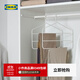 宜家（IKEA）GARDSMASTARE加斯邁塔褲掛金屬衣架家用收納掛衣架晾衣架學(xué)生宿舍 褲掛/衣架 其他