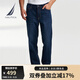 諾帝卡（NAUTICA）【單件直降】春夏新款簡(jiǎn)約經(jīng)典舒適微彈休閑牛仔褲PO4300 4NV藏青 32