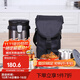 樂(lè )扣樂(lè )扣一體式保溫飯盒桶便攜三層大容量不銹鋼2000ml LHC8034DGRY 灰色