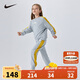 NIKE 耐克童裝男女童長(cháng)袖衛衣+長(cháng)褲2件套裝春秋兒童褲子