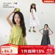 LUSON陳大豬童裝女童連衣裙夏季2025新款韓版洋氣兒童薄款背心裙