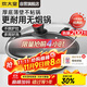 炊大皇炒鍋不粘鍋少油煙平底鍋多用煎炒鍋電磁爐通用健康 34cm