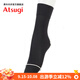 厚木Atsugi含棉吸汗加工春秋時尚保暖女士短絲襪子女FS4036 480黑色 1雙 均碼 22-25cm