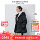 朗姿歐洲EiLEEN ELITEE白鵝絨連帽高級(jí)感羽絨服冬季修身顯瘦外套 黑色2（匈牙利白鵝絨） L