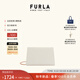 芙拉（FURLA）[早秋新品]MYFURLA牛皮迷你女士高級(jí)質(zhì)感斜挎包鏈條包手拿包 白色