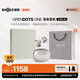 韶音（SHOKZ）【定制禮盒】OpenDots ONE動(dòng)鈦圈開放式藍(lán)牙耳機(jī)耳夾式耳機(jī)藍(lán)牙跑步運(yùn)動(dòng)無線E310 星際白