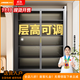凈戈防曬陽(yáng)臺柜戶(hù)外儲物柜鋼制客廳雜物一體靠墻收納置物柜多層置物架 紳士灰-無(wú)懼比價(jià)-環(huán)保無(wú)異味 6層-長(cháng)120*深42*高185CM加厚加粗