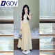 DGOV2025新款法式簡(jiǎn)約休閑長(cháng)裙氣質(zhì)顯瘦連衣裙子半身裙兩件套裝女夏季 上衣+半身裙 套裝 S 推薦70-90斤