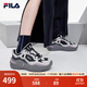 FILA斐樂(lè )跑步鞋男鞋女鞋情侶鞋掠奪者 2休閑鞋慢跑運動(dòng)鞋 【女款】黑/南極灰-BA 37.5