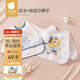 貝肽斯嬰兒吃飯圍兜防水防臟兒童反穿罩衣春秋長(cháng)袖男女寶寶防污圍裙