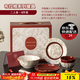 SUCCOHOMEWARE法式復古餐具套裝高定禮盒陶瓷碗盤(pán)整套新婚訂婚禮物搬家喬遷送人 2人食-高定禮盒(京東物流)快至次日達