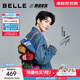 百麗（Belle）張凌赫同款方程式跑道賽車(chē)鞋女25秋新商場(chǎng)同款休閑鞋E2L1DCM5預售 紅色【張凌赫同款】 37