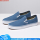 萬(wàn)斯（VANS）男鞋運動(dòng)板鞋女鞋帆布鞋休閑時(shí)尚經(jīng)典秋冬透氣SlipOn一腳蹬情侶鞋 NAVY藍色 日常百搭 41 碼=M8.5/W10