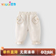 優(yōu)奇嬰兒褲子春秋款外穿一歲寶寶休閑褲大屁屁打底褲女寶褲子春秋款