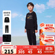NIKE3BRAND 耐克童裝男女童加絨保暖衛衣+長(cháng)褲2件套兒童套裝